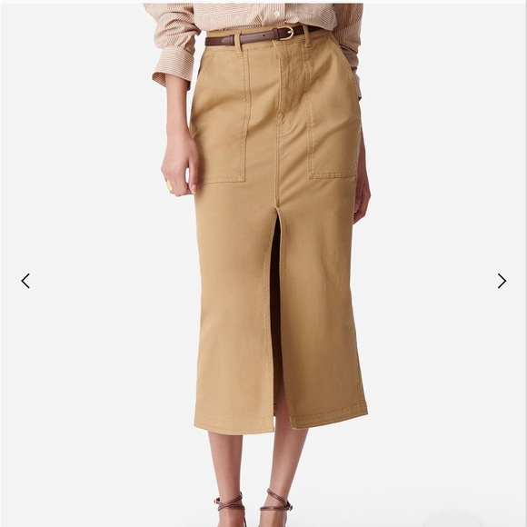 Vanessa Bruno Camel Pencil Skirt NWT - Picture 1 of 4